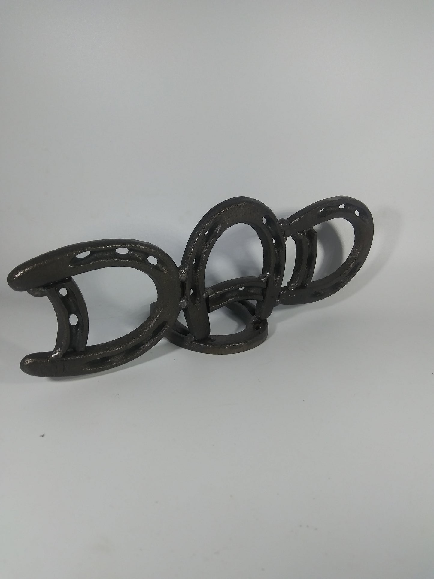 Horseshoe Present for Dad, Fathers Day Welded Metal Art