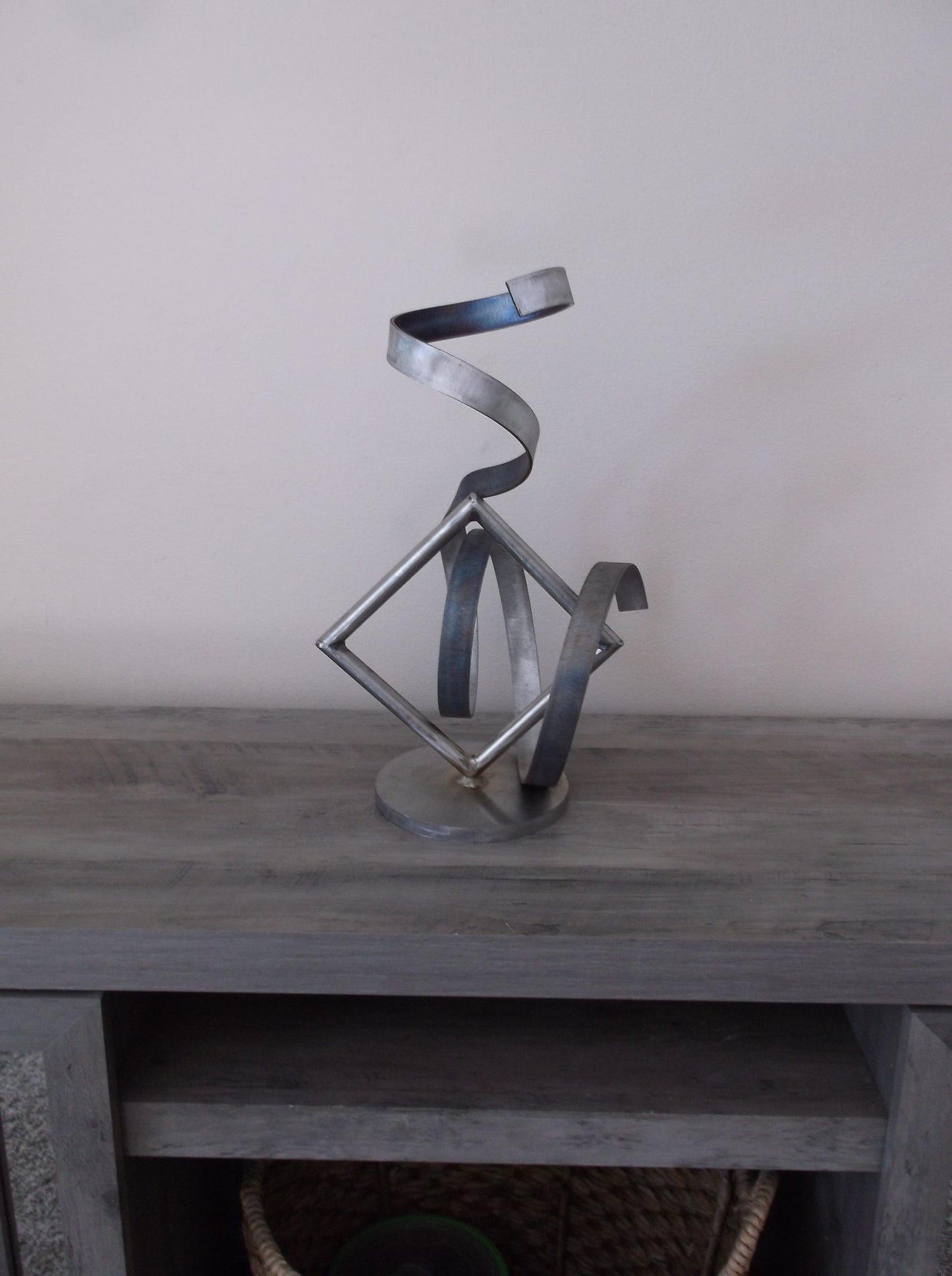 Stainless Steel Sculpture Modern Luxury Indoor Outdoor Art