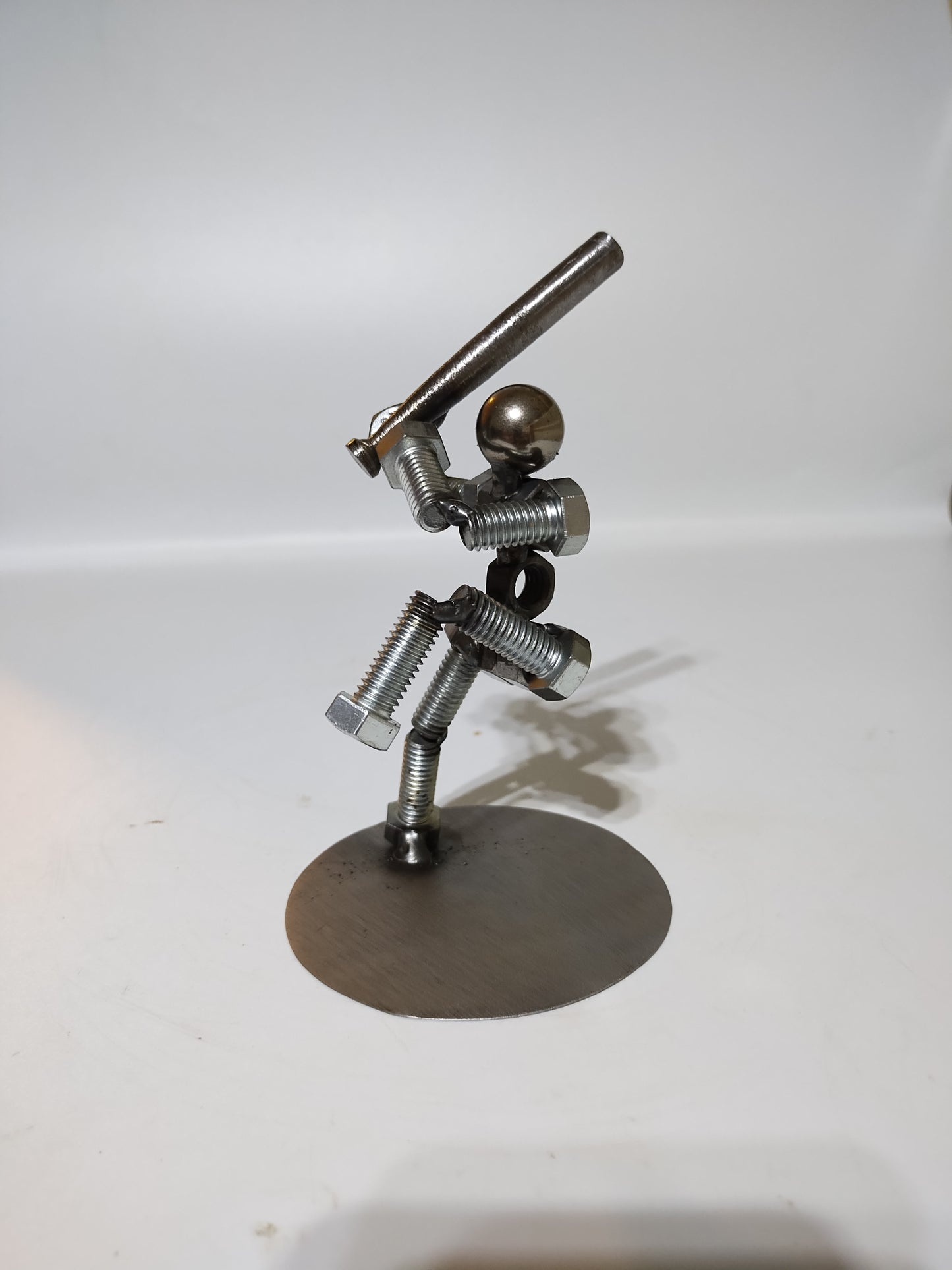 Baseball, Metal Bolt Figurine, Softball, Sports, Athlete, Batter