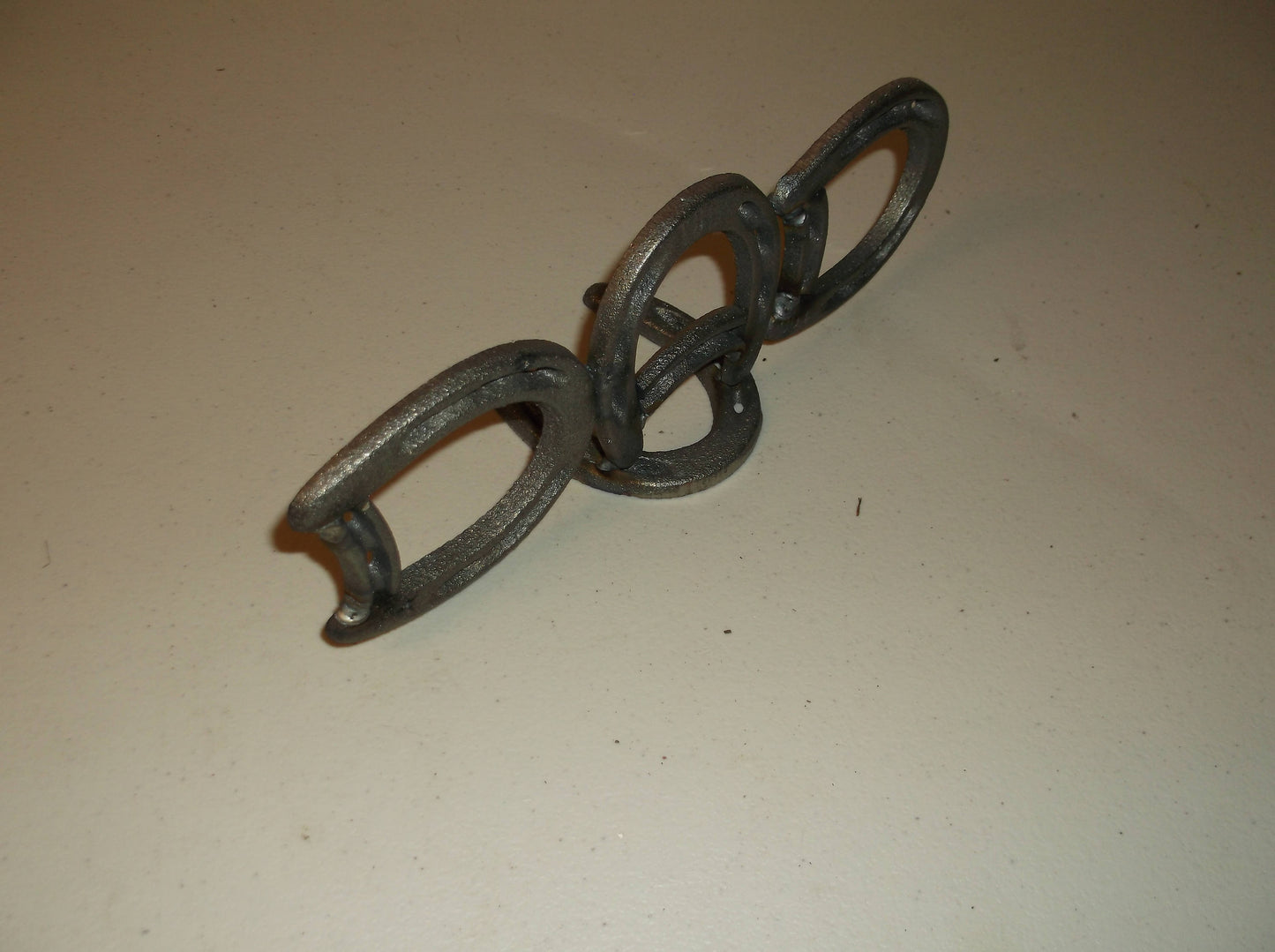 Horseshoe Present for Dad, Fathers Day Welded Metal Art