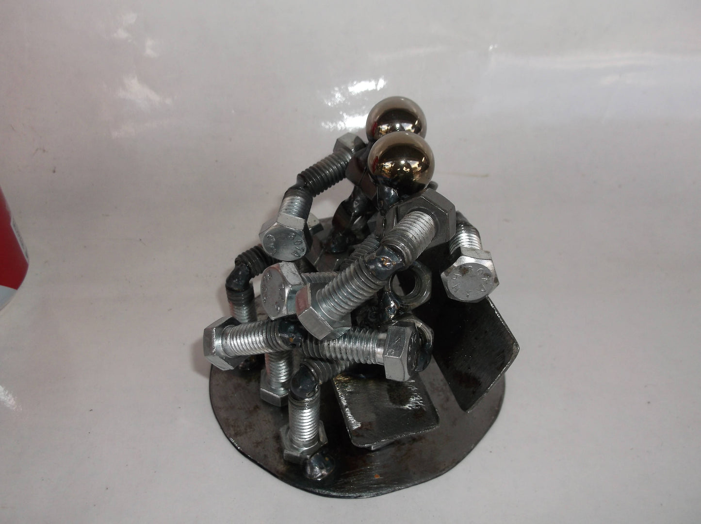 Couple, Relationship, Metal Bolt Figurine, People