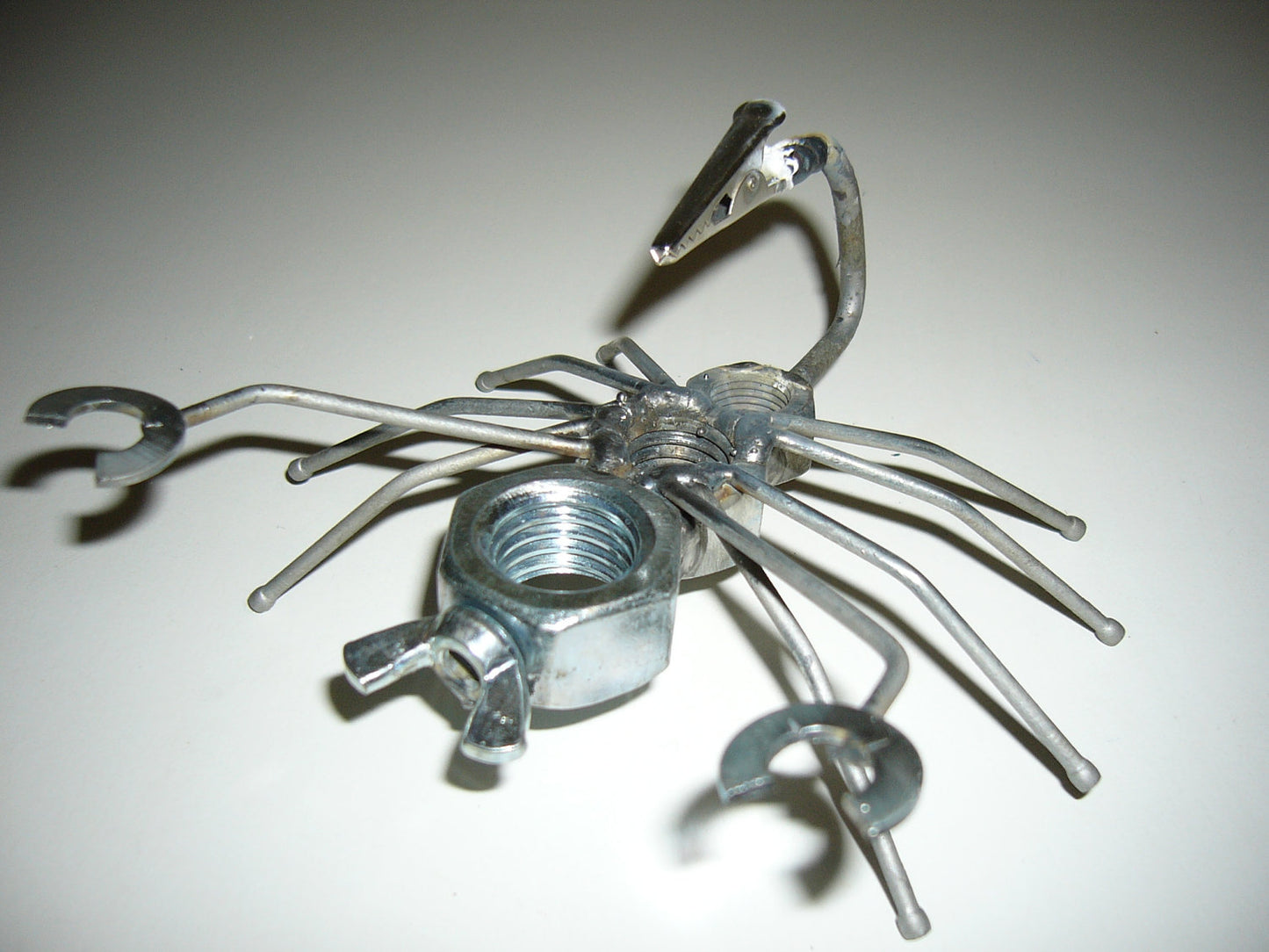 Scorpion Recycled Metal Sculpture Art Figurine