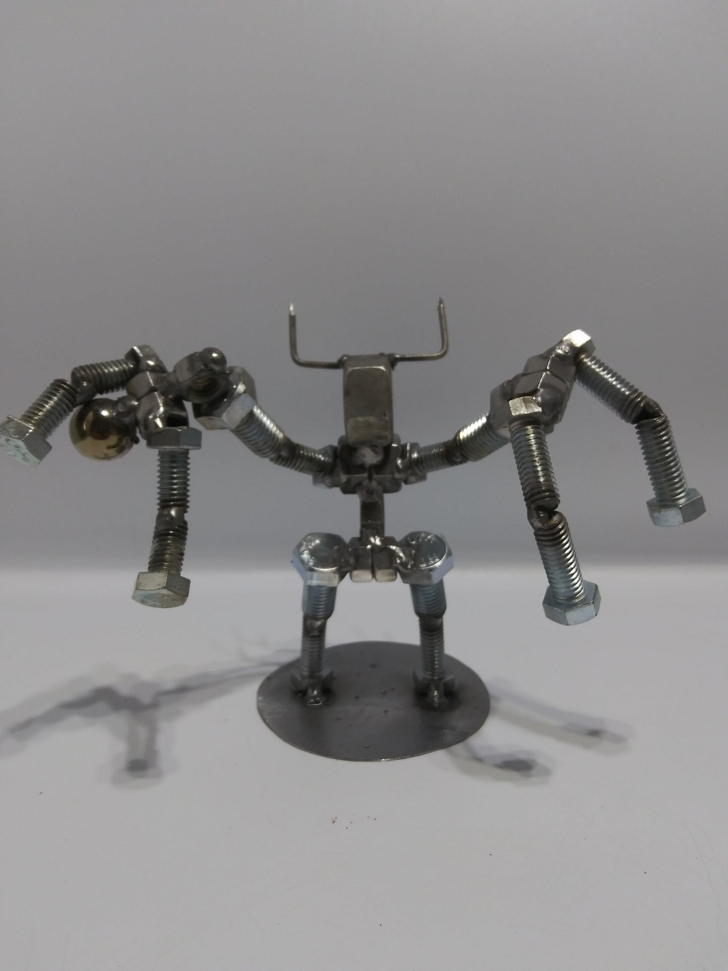 Minotaur, Bull Monster, Metal Bolt Figurine