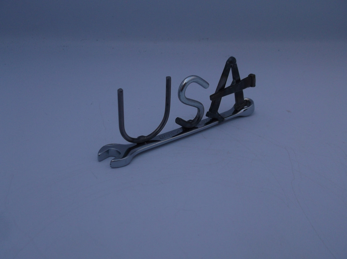 USA, tiny wrench, miniature gift ideas, recycled, up cycled, welded metal art