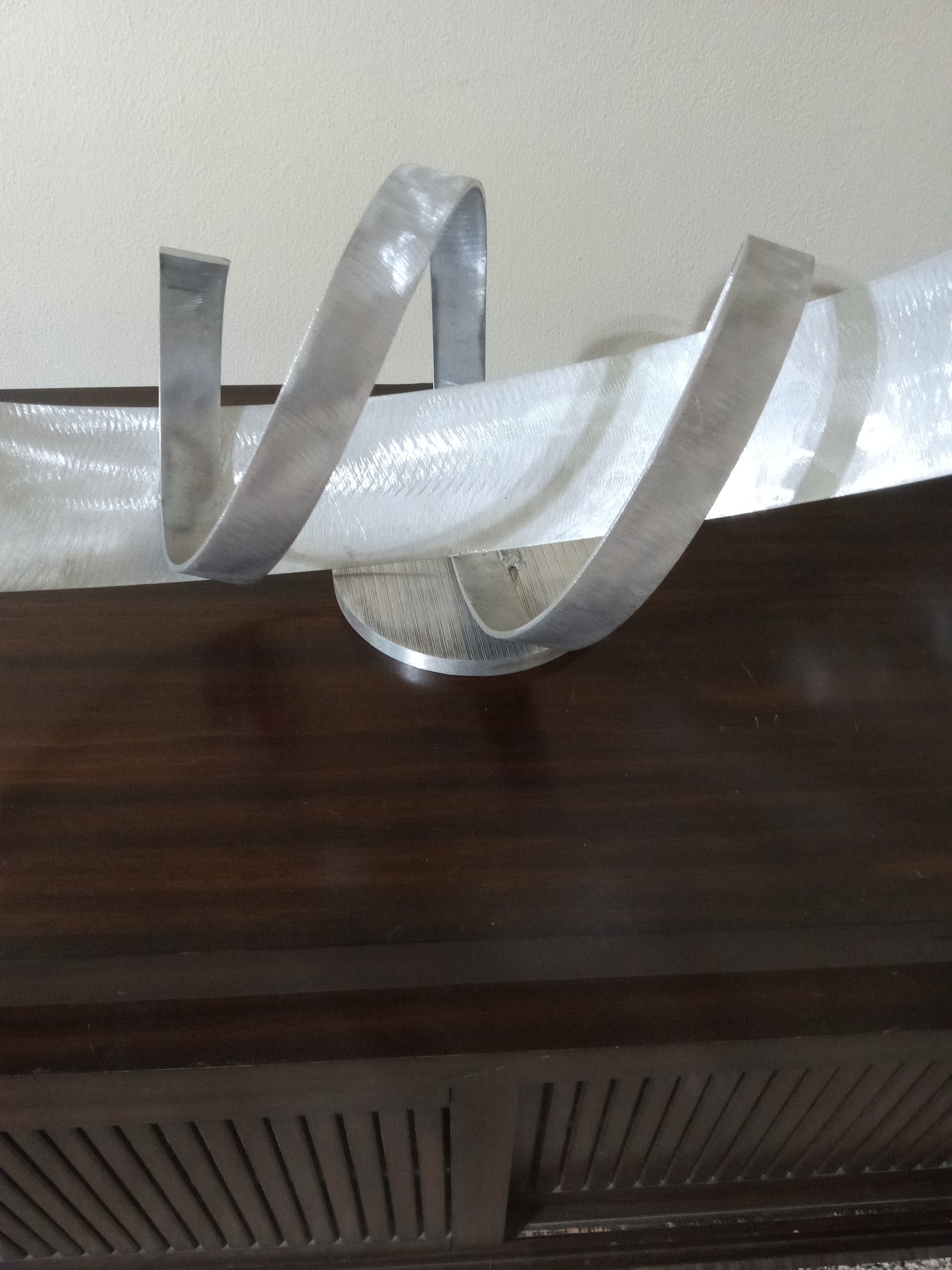 Modern Aluminum Sculpture, Luxury Indoor Outdoor art, Metal Home Décor
