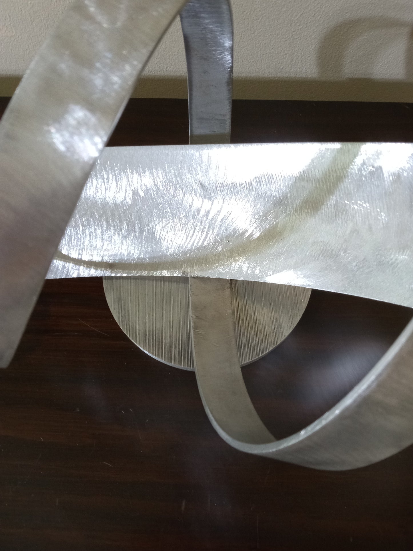 Modern Aluminum Sculpture, Luxury Indoor Outdoor art, Metal Home Décor