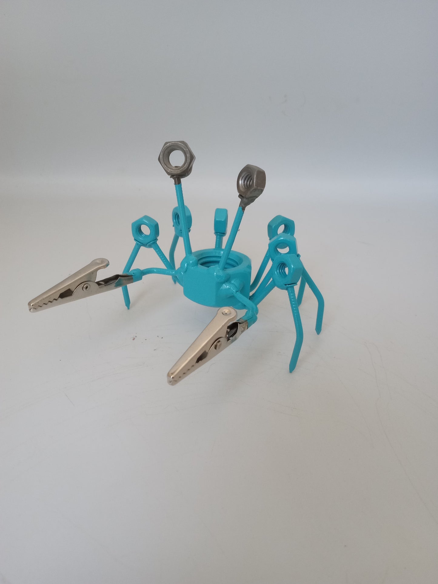 Blue Crab Metal Sculpture, Miniature figurine