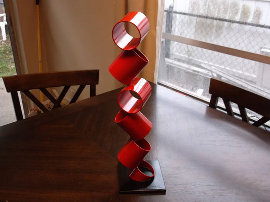 Contemporary Metal Sculpture, Modern Abstract Art