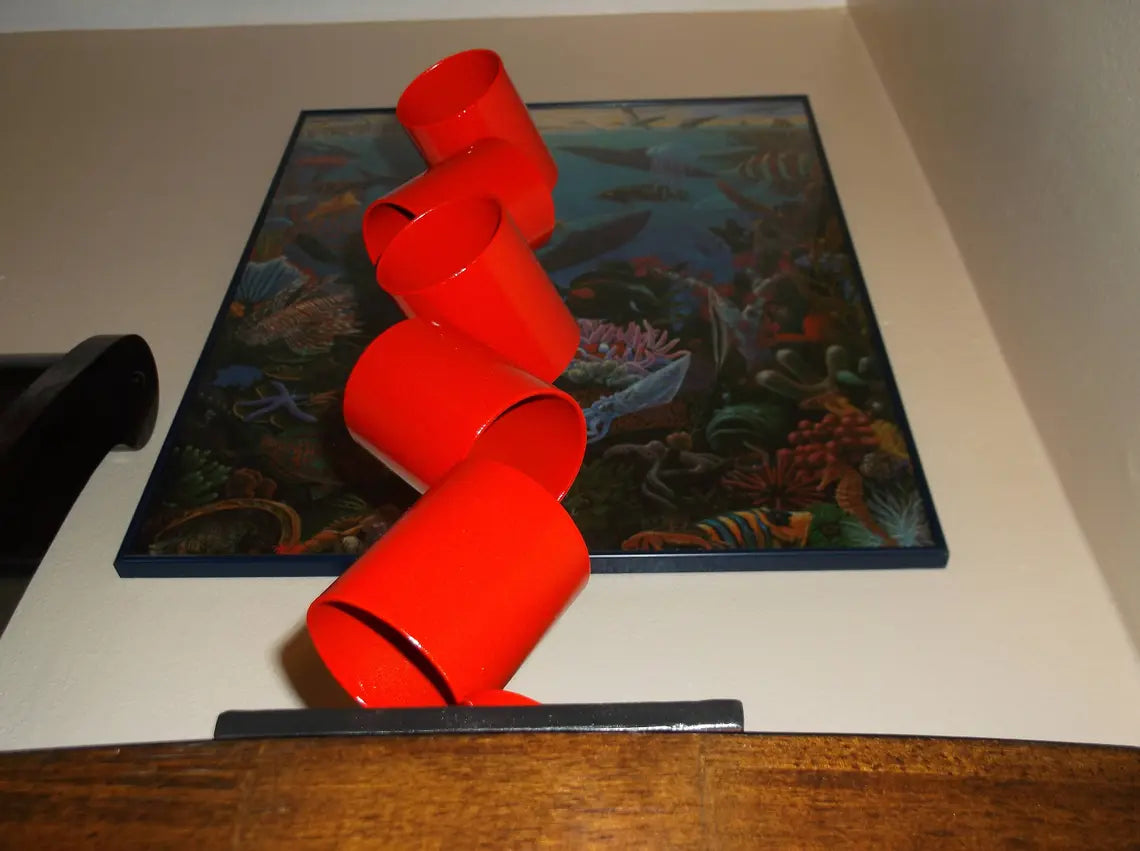 Contemporary Metal Sculpture, Modern Abstract Art