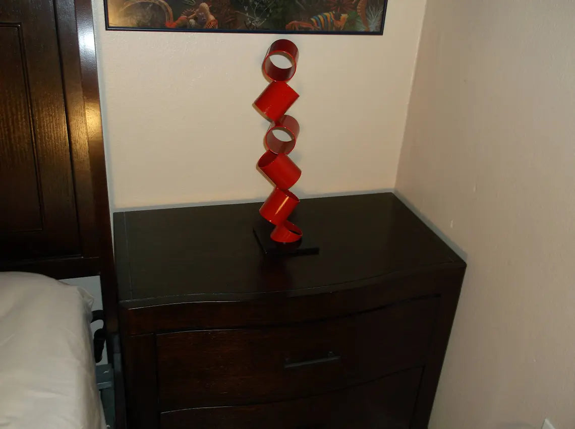 Contemporary Metal Sculpture, Modern Abstract Art