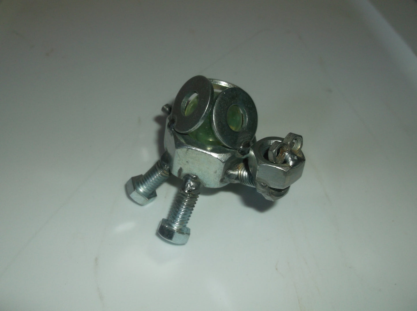 Miniature Turtle Sculpture, Baby Turtle Figurine, Welded Metal Art