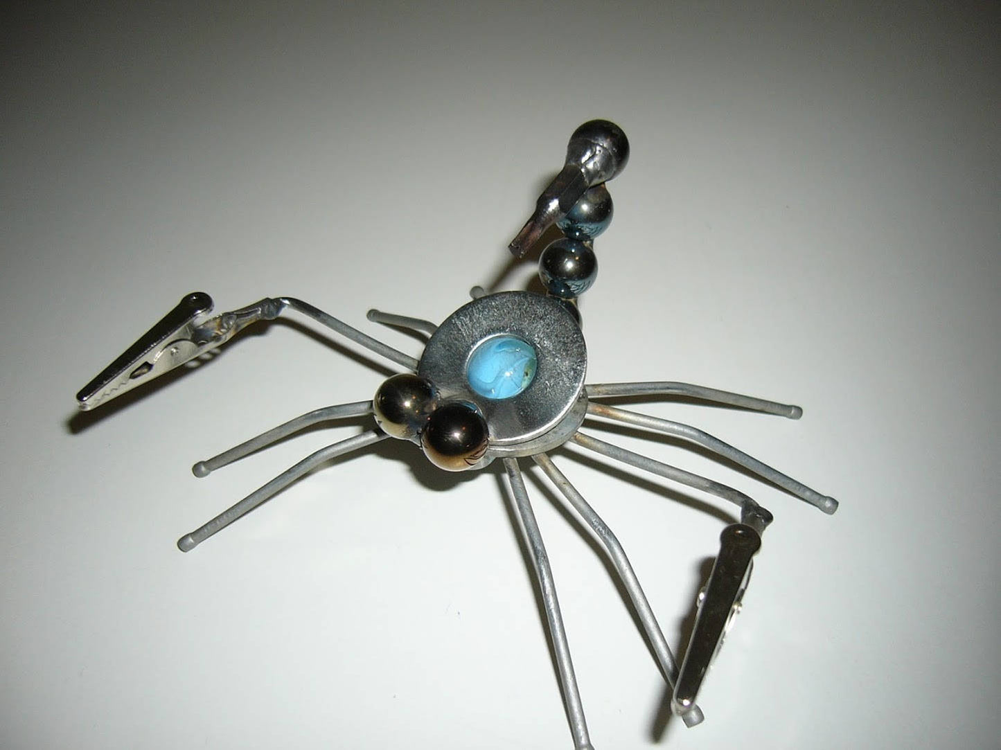 Green Scorpion garden stake, yard art