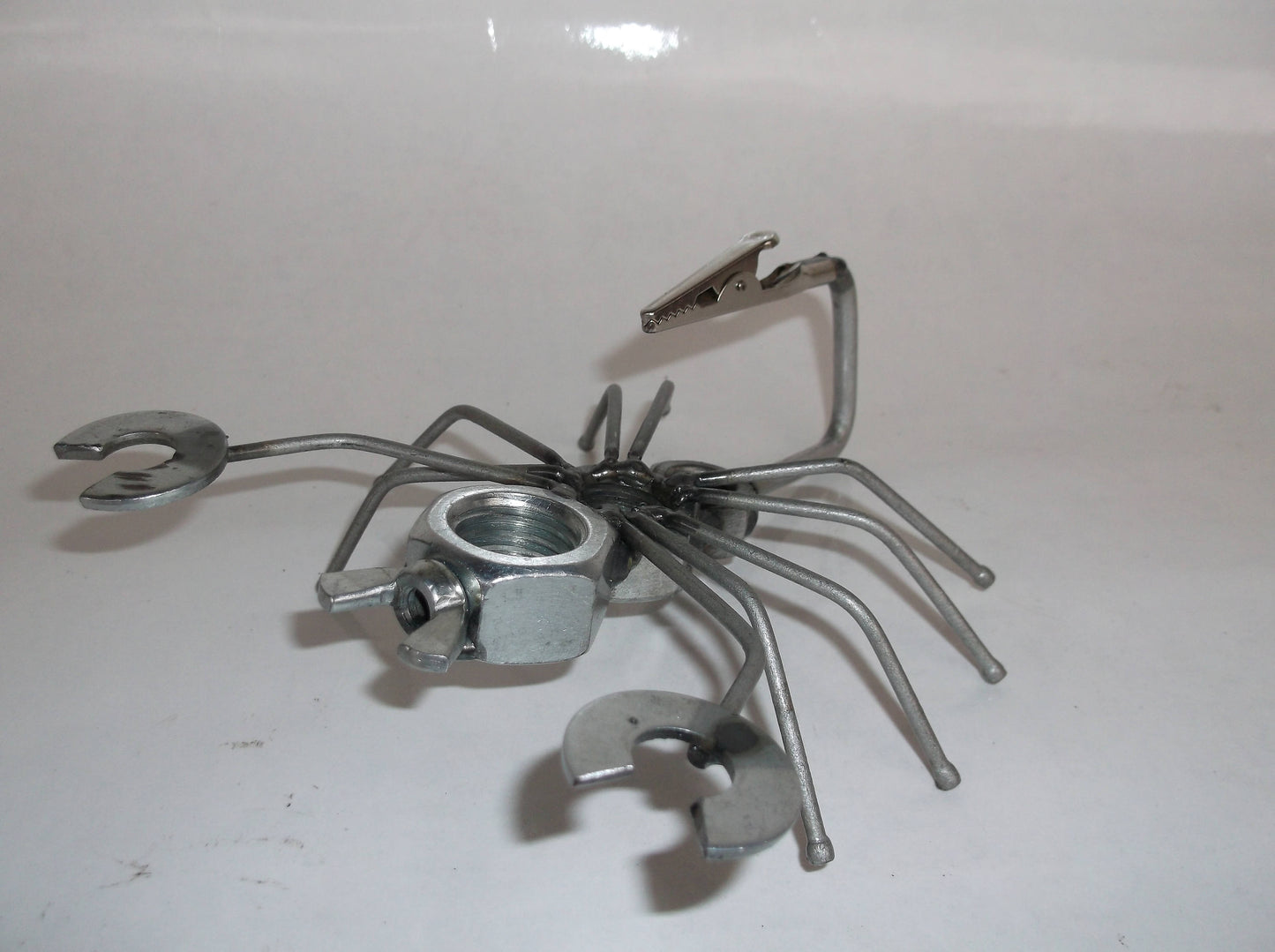 Scorpion Recycled Metal Sculpture Art Figurine