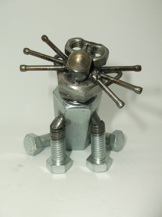 Cat, Metal Cat Sculpture, Cat Figurine
