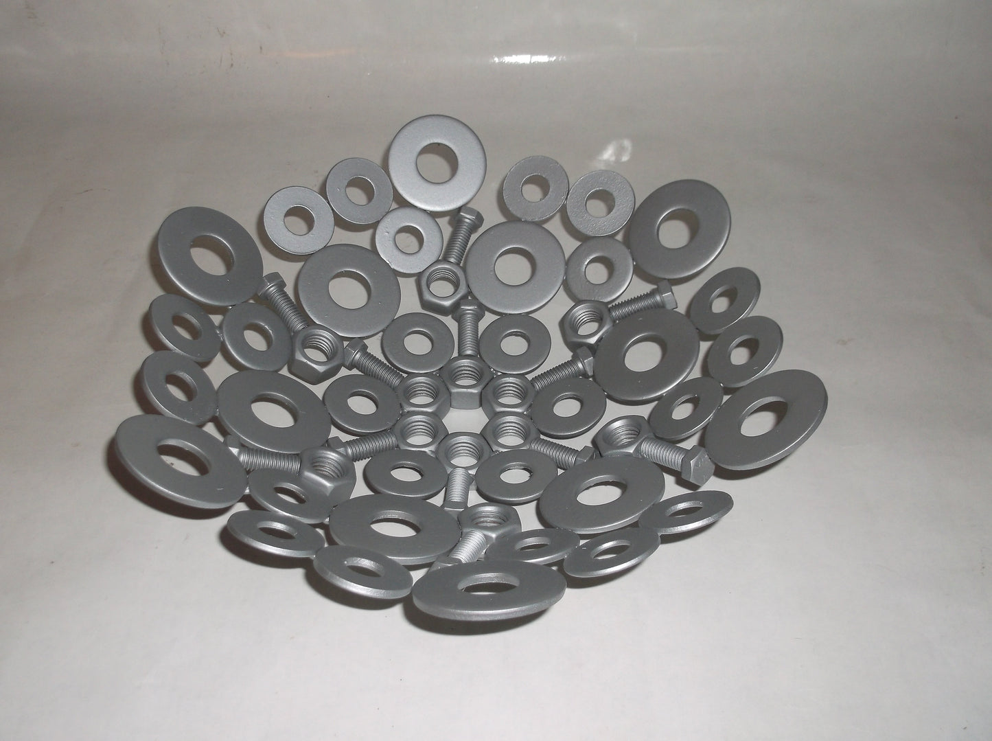 Silver Fruit Bowl, Metal Art Home Decor,  Hand Made Recycled, Up cycled Candy Bowl