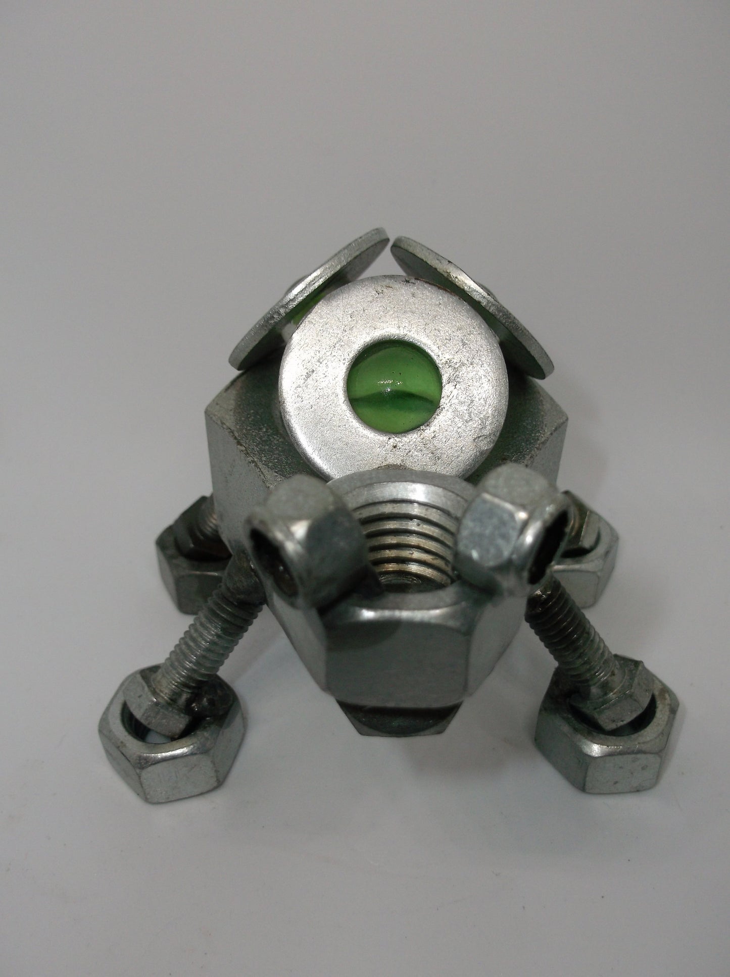 Turtle Figurine, Metal Recycled Art, Miniature Turtle