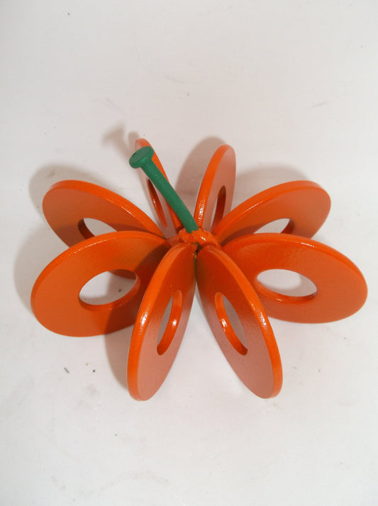 Pumpkin, Halloween Metal Art, Holiday Welded Crafts