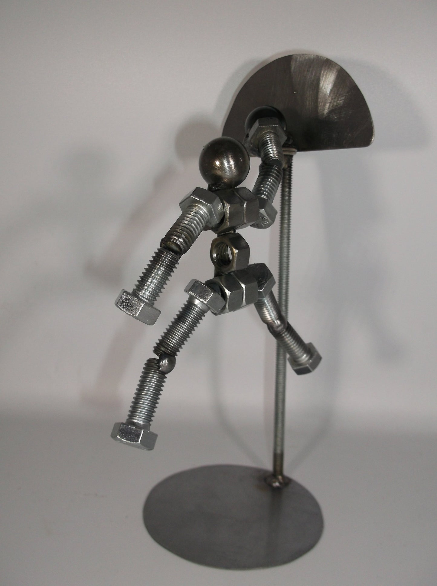 Basketball Player Metal Bolt Figurine, Athlete, slam dunk, jam